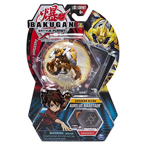 Bizak Bakugan Ultra Booster INCLUYE 1 Figura Deluxe, 2 BAKUCORES Y 2 KARTAS Mehrfarbig (61924423 von Bizak