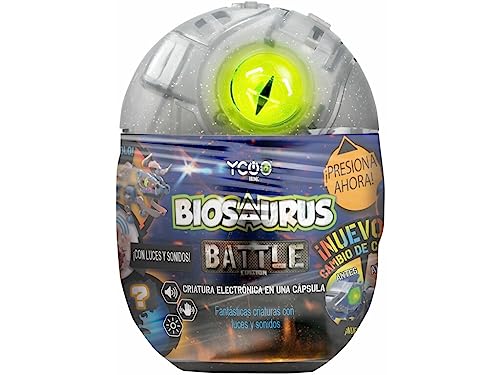 Bizak Biosaurus Battle Einzelpack, entdecken und Bauen Sie die elektronischen Kreaturen im Inneren, 10-12 Stück im Lieferumfang enthalten, 10 Verschiedene Modelle zum Sammeln (62008130) von Bizak