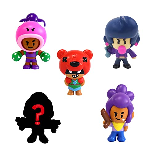 Bizak Brawl Stars Figuren in Blisterpackung, Bibi, Multiplayer, Kampfspielfiguren, Sammlerstücke (64112044), 64112044-1 von Bizak