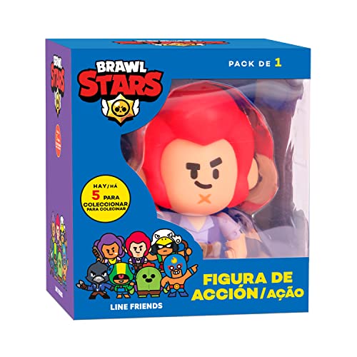 Bizak Brawl Stars 64116011 Action-Figur, 1 Stück, in Box, Colt. Multiplayer-Spielfiguren, 11 cm von Bizak