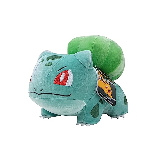 Bizak Bulbasaur Plüschfigur aus Samt, 21 cm, offizielle Pokémon-Sonderedition (63223179) von Bizak