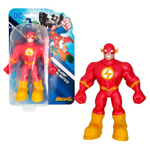 Bizak DC Monsterflex 64392023 The Flash Figur, Super Ausziehbar und elastisch, 25 cm, 8 zum Sammeln, für Erwachsene Fans Sammler und Kinder ab 4 Jahren von Bizak