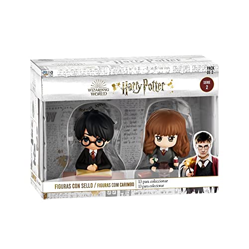 Bizak Harry Potter Figuren 8 cm, Harry und Hermion mit Kessel – Sammleredition – 13 Sammlerfiguren – empfohlen für 3 Jahre (64115016), 64115016-5 von Bizak