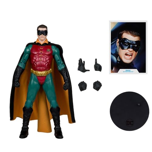 Bizak McFarlane 64385667 Batman Forever DC Multiverse Collection, Collet to Build-a Albträume Fledermaus, beweglich, mit Zubehör, 18 cm von Bizak