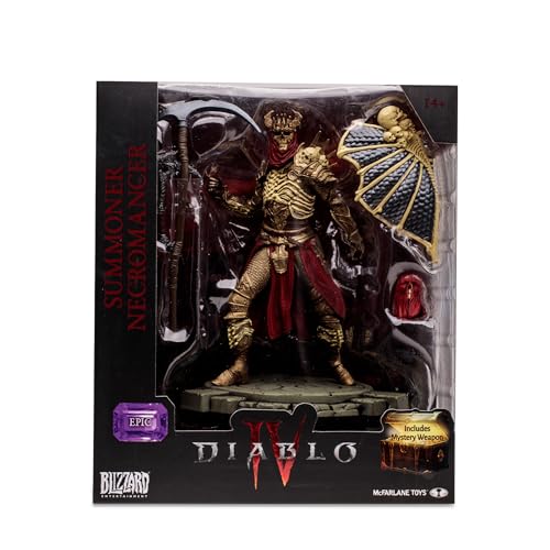 Bizak McFarlane 64386742 - Diablo IV Nekromant, Epic, 15 cm von McFarlane