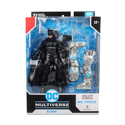 McFarlane DC Collect to Build Batman-Skulptur, 18 cm bewegliche Figur mit Sockel und Anzugzubehör, authentisches Design, Sammlerstück, ab 12 Jahren, Bizak (64385636) von McFarlane