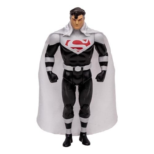 McFarlane DC-Super-Powers-Figur Lord Superman 12 cm Original im klassischen Stil basiert auf der 60er-Reihe mit Comic-Blasen für Sammler, ab 12 Jahren, Bizak (64385781) von McFarlane