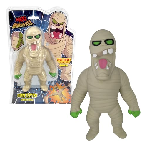 Bizak MonsterFlex Maxi Mumienfigur, 21 cm, Monster, super ausziehbar und elastisch, 3 zum Sammeln, für Erwachsene Fans Sammler und Kinder ab 4 Jahren (64390002-1) von Bizak