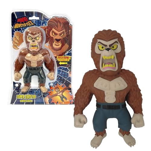 Bizak MonsterFlex Maxi Werwolf-Figur, 21 cm, Monster, super ausziehbar und elastisch, 3 zum Sammeln, für Erwachsene Fans Sammler und Kinder ab 4 Jahren (64390002-2) von Bizak