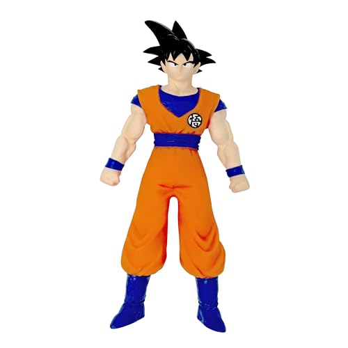 Bizak Monsterflex 64390230 Dragon Ball Goku-Figur, super ausziehbar und elastisch, 25 cm, 12 zum Sammeln, für Erwachsene Fans Sammler und Kinder ab 6 Jahren von Bizak