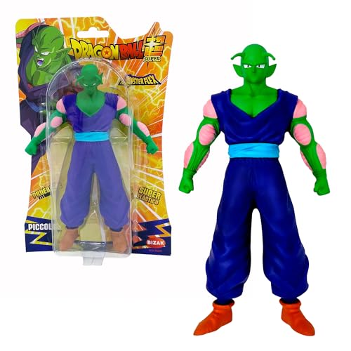 Bizak Monsterflex 64390230 Dragon Ball Piccolo Figur, Super dehnbar und elastisch, 25 cm, 12 zum Sammeln, für Erwachsene Sammler-Fans und Kinder ab 4 Jahren von Bizak