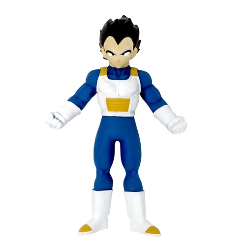 Bizak Monsterflex 64390230 Dragon Ball Vegeta Figur, Super Ausziehbar und elastisch, 25 cm, 12 zum Sammeln, für Erwachsene Fans Sammler und Kinder ab 6 Jahren von Bizak