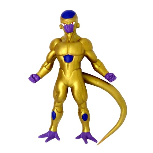 Bizak Monsterflex 64390230 Golden Frieza Figur von Dragon Ball, super ausziehbar und elastisch, 25 cm, 12 zum Sammeln, für Erwachsene Fans Sammler und Kinder ab 6 Jahren von Bizak