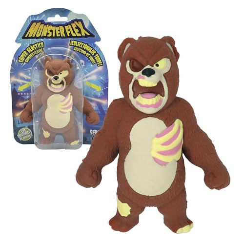 Bizak Monsterflex Classic Monstermodelle, Teddy Zombie, super dehnbar und elastisch, 25 cm, 14 zum Sammeln, für Erwachsene Fans und Kinder ab 4 Jahren (64390004-4) von Bizak