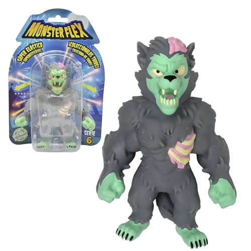 Bizak Monsterflex Classic Monstermodelle, Zombie Werewolf, super ausziehbar und elastisch, 25 cm, 14 zum Sammeln, für Erwachsene Fans und Kinder ab 4 Jahren (64390004-2) von Bizak