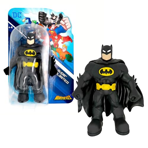 Bizak Monsterflex DC Batman Figur, super ausziehbar und elastisch, 25 cm, 8 zum Sammeln, für Erwachsene Fans und Kinder ab 4 Jahren (64392023-10) von Bizak