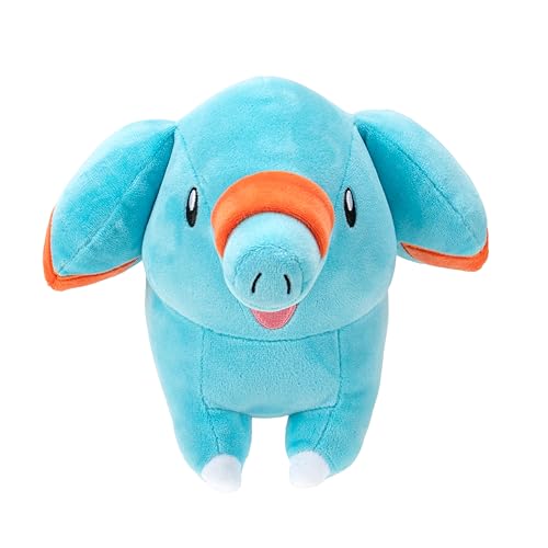 Bizak Pokemon 63223073 Offizielle Plüschfigur Phanpy, 21 cm von Bizak