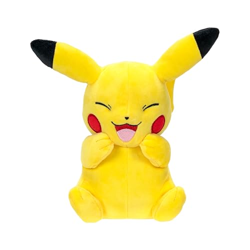 Bizak Pokemon 63223080 Offizielle Plüschfigur Pikachu, 21 cm von Bizak