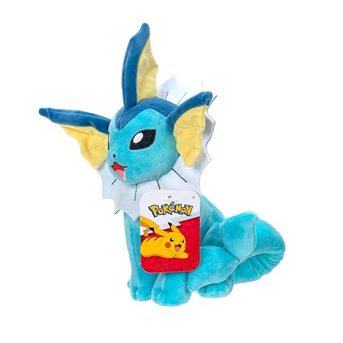 Bizak Pokemon 63225222 Plüschtier, 21 cm hoch, Vaporeon von Bizak