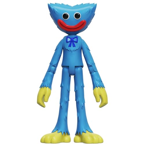 Bizak Poppy Playtime Huggy Wuggy Action-Figur, 13 cm, mit einem Zubehör wie im Videospiel, Verschiedene Figuren zum Sammeln, 6 Jahre (64230010) von BIZAK