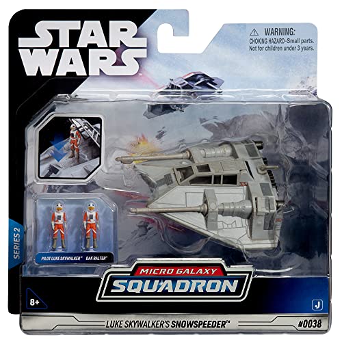 Bizak Star Wars Deluxe Snowspeeder, 13 cm, inklusive 1 Figur (62610023) von Bizak