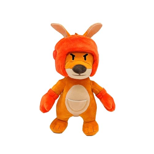 Bizak Stumble Guys 64117016-6 Boxing Roo Plüschtier, 20 cm, weiches und kuscheliges Spielzeug, Videospiel, Geschenk für Kinder oder Erwachsene jeden Alters von Bizak