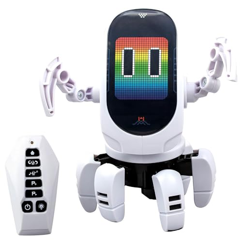 Bizak YCOO Octobot, Elektronischer Roboter für Kinder, interaktives Spielzeug mit Bewegung und Sound, mit Animationen und LED-Lichtern und Tanzen zum Musikrhythmus, Jungen und Mädchen ab 5 Jahren von Bizak