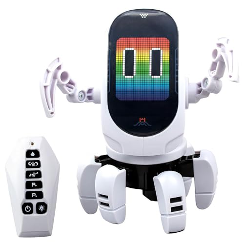 Bizak YCOO Octobot, Elektronischer Roboter für Kinder, interaktives Spielzeug mit Bewegung und Sound, mit Animationen und LED-Lichtern und Tanzen zum Musikrhythmus, Jungen und Mädchen ab 5 Jahren Bizak YCOO Octobot, Elektronischer Roboter für Kinder, interaktives Spielzeug mit Bewegung und Sound, mit Animationen und LED-Lichtern und Tanzen zum Musikrhythmus, Jungen und Mädchen ab 5 Jahren von Bizak