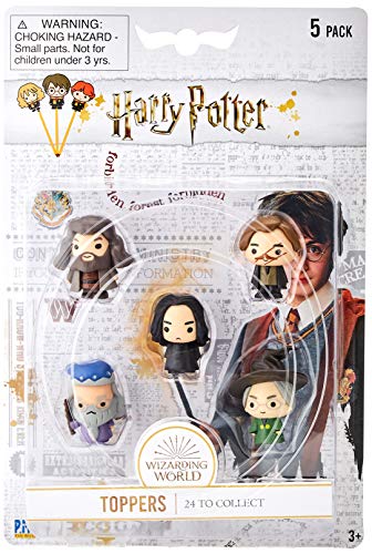 Harry Potter HP2040 Topper 5 Stück, Mehrfarbig, S von Harry Potter