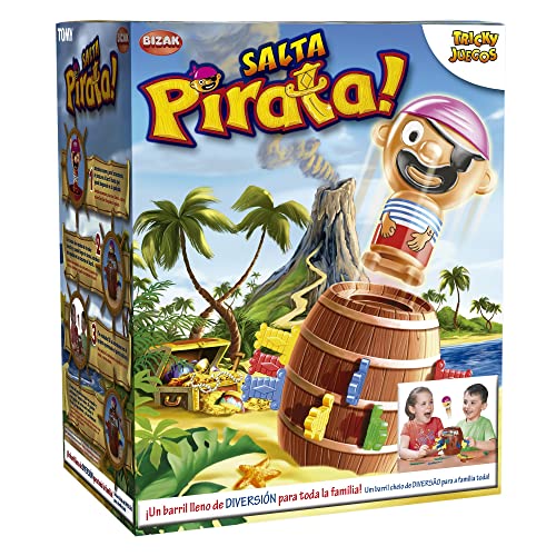 Tricky juegos 7028 piratas del Caribe Pop up Pirate, Bunt, Small von Tricky juegos