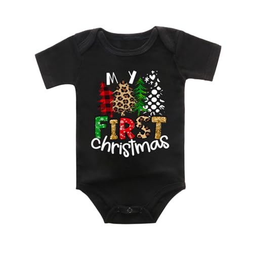 Bkazwe Baby Weihnachtskleidung Weihnachten Strampler Neugeborene Junge Baby Strampler Kinder Weihnachtsmann Kostüm Weihnachten Outfit Baby Nikolaus Kostüm Baby Erstausstattung Neugebore von Bkazwe