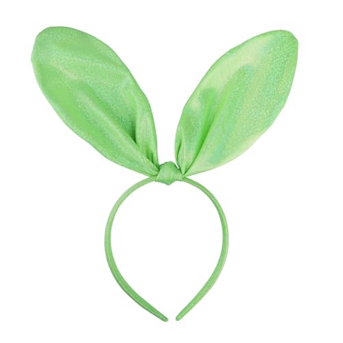 Bkazwe Hasenohren Haarreif Cartoon Tierhaarreifen Bunny Ears Haarband Osterhasenkostüm Kaninchenohren-Accessoire Ostern Cosplay Thema Erwachsene Kinder Ostern Party Kostüm Cosplay von Bkazwe