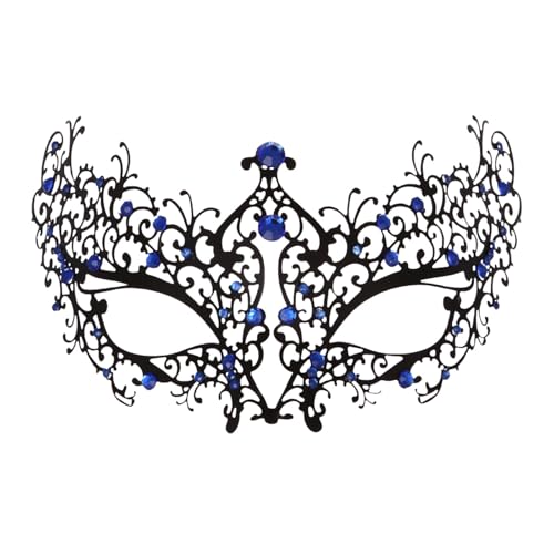 Bkazwe Maskerade Masken für Herren Damen Maskerade Maske Venezianischen Mardi Gras Maske Maskenball Masken Kostüm Karneval Abschlussball Maske Cosplay Kostüm Venedig Karneval Mottoparty Kostüm von Bkazwe