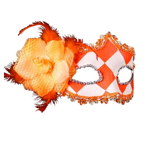 Bkazwe Maskerade Spitzenmasken für Damen Maskerade Maske Venezianischen Mardi Gras Maske Karnevalsmasken Masquerade Mask für Karneval Cosplay Kostüm von Bkazwe