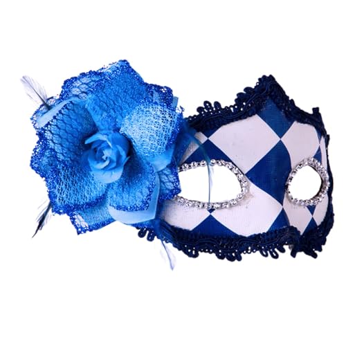 Bkazwe Maskerade Spitzenmasken für Damen Maskerade Maske Venezianischen Mardi Gras Maske Karnevalsmasken Masquerade Mask für Karneval Cosplay Kostüm von Bkazwe