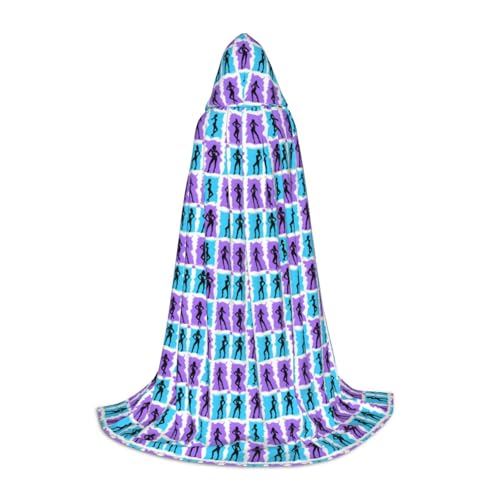 Bkdogkt Gymnastik-Spiel-Druck, Unisex, Kapuzenumhang für Zauberer, Karneval, Halloween, Weihnachten, Cosplay, Robe Bkdogkt Gymnastik-Spiel-Druck, Unisex, Kapuzenumhang für Zauberer, Karneval, Halloween, Weihnachten, Cosplay, Robe von Bkdogkt