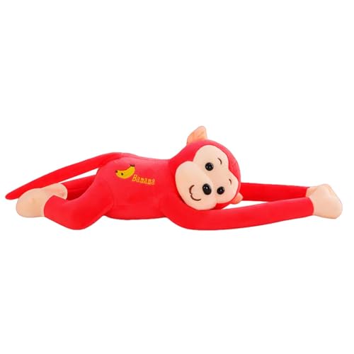 Bkljkf 45cm Plüschtier Gibbon, Hängende AFFE, AFFE Kuscheltier Plüschtier Stofftier Spielzeug, Langem Arm AFFE Niedliche Plüschtier Hängende Stofftier Gefüllte Puppe, Simulation AFFE Plushie von Bkljkf