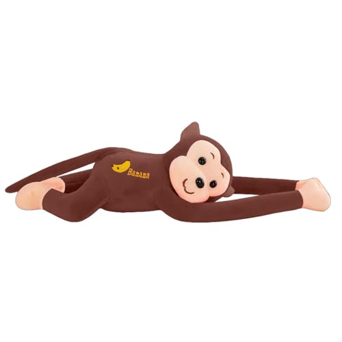 Bkljkf 45cm Plüschtier Gibbon, Hängende AFFE, AFFE Kuscheltier Plüschtier Stofftier Spielzeug, Langem Arm AFFE Niedliche Plüschtier Hängende Stofftier Gefüllte Puppe, Simulation AFFE Plushie von Bkljkf