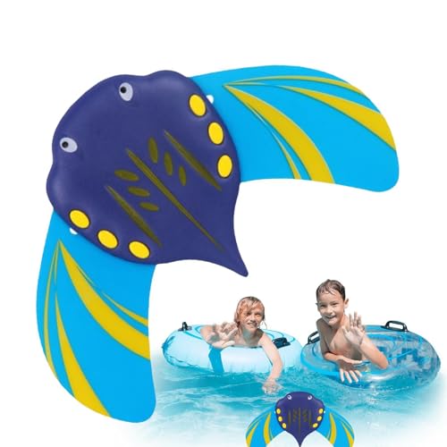 Bkljkf Meeresbadesspielzeug, Meereskreatur Badspielzeug,Seaside Manta Ray Bath Toy | Sommerschwimmfischtiere für Heimspiele für Kleinkind -Wasserspiele von Bkljkf