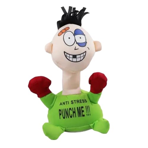 Bkljkf Stoffpuppe Stress, Schlag Mich Schreiende Puppe, Stoffpuppe Stress Anti Stress Spielzeug, Me Stoffpuppe Puppenspielzeug Fidget Toys, Stoffpuppe Stress Schreien, Nachdem Man Geschlagen Wurde von Bkljkf