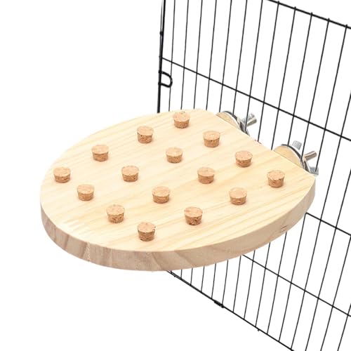 Bkljkf Vogelanreicherung Spielzeug, Vogelkauspielzeug,Wear-resistente Sittiche-Trainingsspiele -Puzzlespielzeug - Robustes Vogelspielplatz Tieraktivitätsspiel für Simporien mit Sittiche von Bkljkf