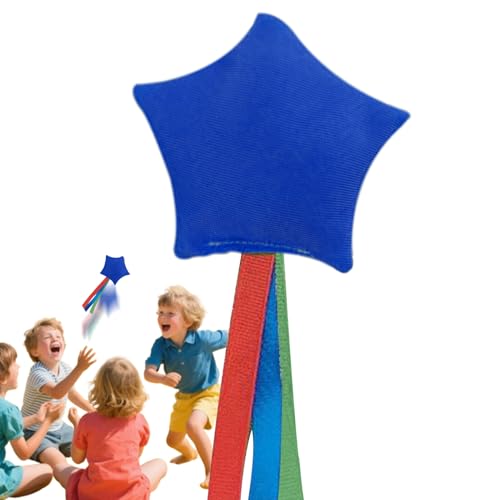 Bkljkf Wurf-Säckchen Für Kinder - Sternförmige Gewichtete Wurfsäckchen,Tragbares Wurfspiel Mit Bändern Und Gewichten Für Karneval Schule Sportunterricht Bkljkf Wurf-Säckchen Für Kinder - Sternförmige Gewichtete Wurfsäckchen,Tragbares Wurfspiel Mit Bändern Und Gewichten Für Karneval Schule Sportunterricht von Bkljkf