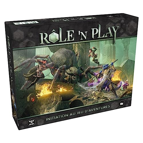 Black Book Editions Rôle'N Play Einsteigerbox zum Abenteuerspiel von Black Book Editions