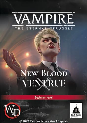 Black Chantry Productions Vampire The Eternal Struggle New Blood Ventrue | Card Game von Black Chantry Productions