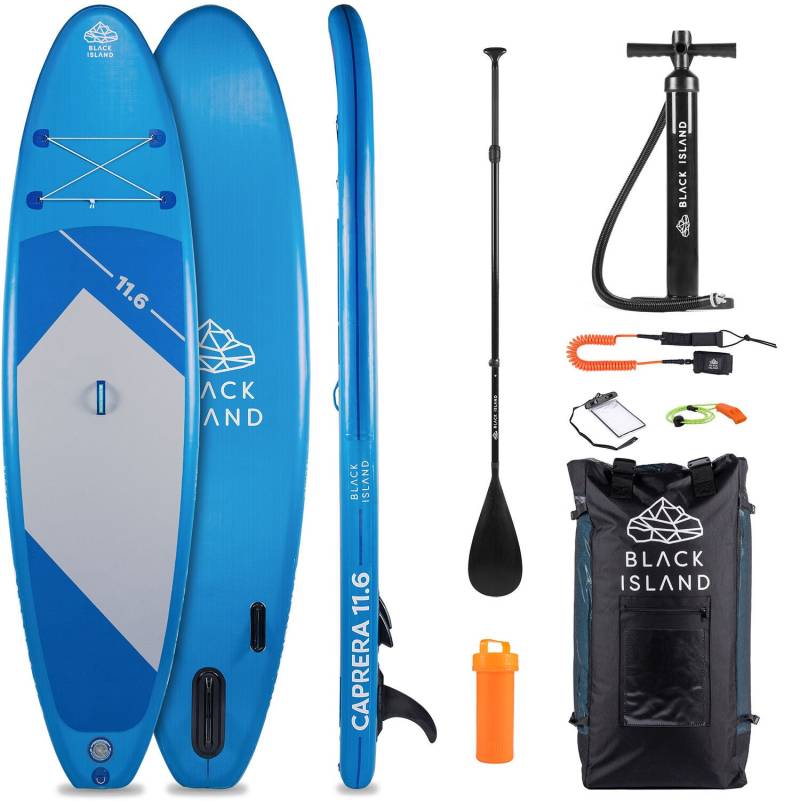 Black Island SUP-Board 11'6 Paket von Black Island