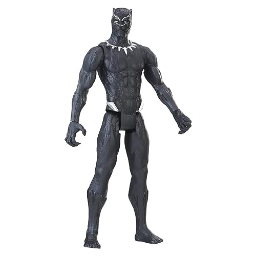 Marvel Black Panther Hasbro Studios Legacy Collection Titan Hero Series Actionfigur Spielzeug, 30 cm Maßstab von Marvel