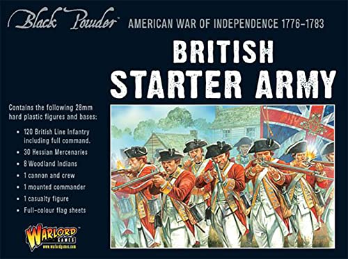 Black Powder AWI British Starter Army von Warlord Games