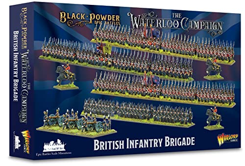 Black Powder Epic Battles Waterloo - British Infantry Brigade von WarLord