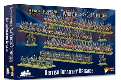 Black Powder Epic Battles Waterloo - British Infantry Brigade von WarLord