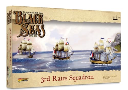 Warlord Games - Black Seas: 3rd Rates Squadron (1770 - 1830) (792010002) von Warlord Games